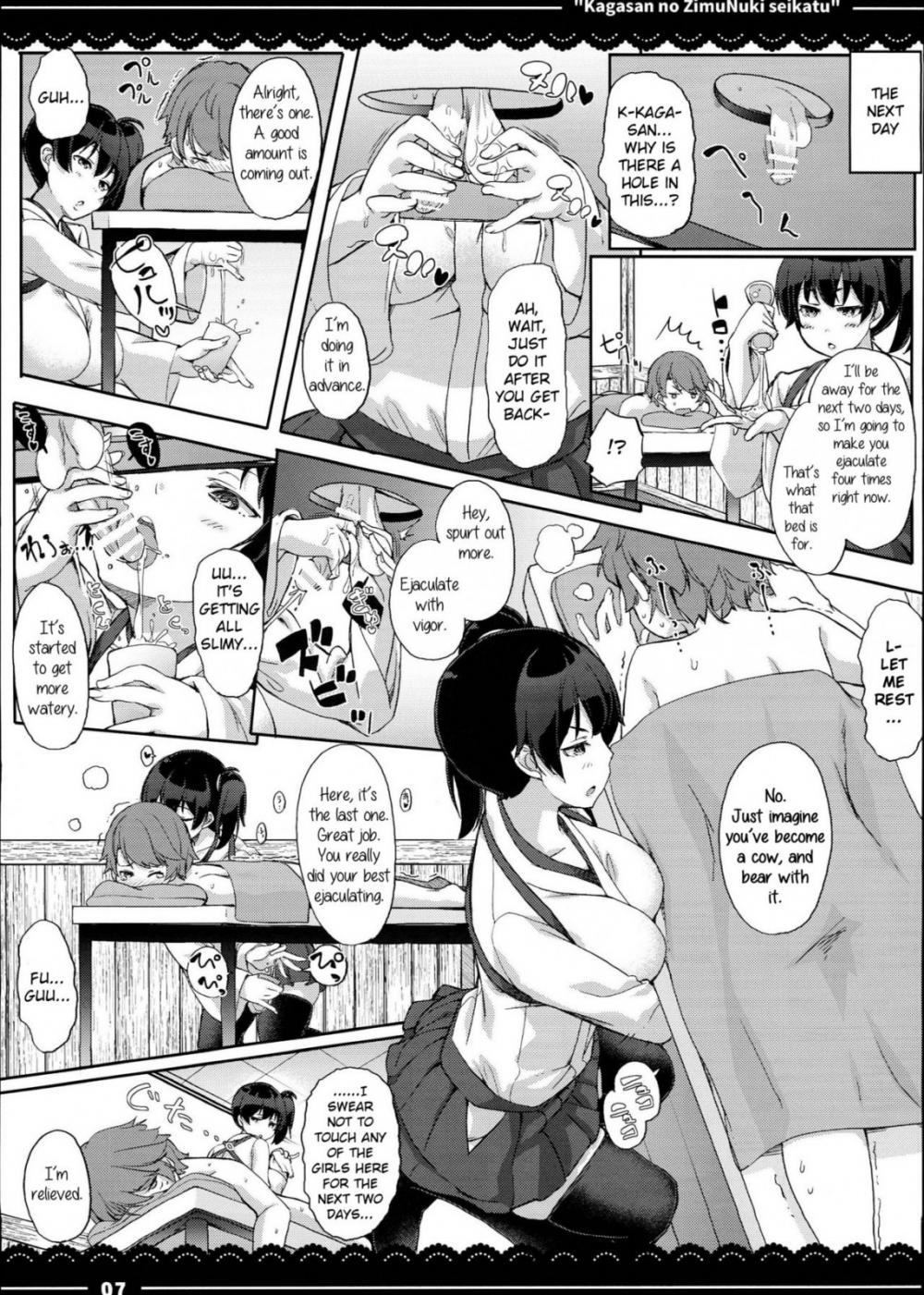 Hentai Manga Comic-Kaga-san's Work Skipping Sex Life-Read-8